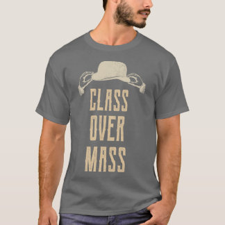 Klasse statt Masse Vintage Herren Bowler Hut T-Shirt