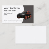 Klasse Taxi Visitenkarte (Vorne/Hinten)