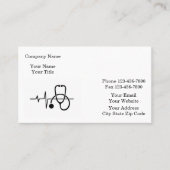 Klasse Visitenkarte (Vorderseite)