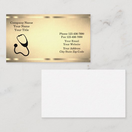 Klasse Visitenkarte (Vorne/Hinten)