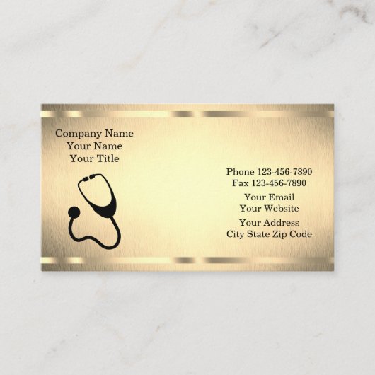 Klasse Visitenkarte (Vorderseite)