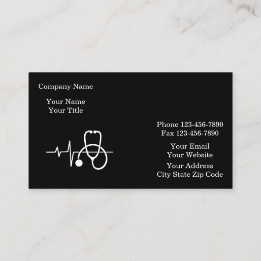 Klasse Visitenkarte (Vorderseite)