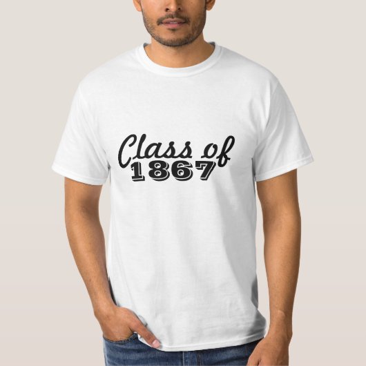 Klasse von 1867 T-Shirt (Vorderseite)