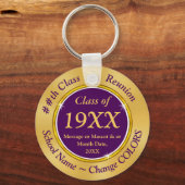 Klasse von 1970, Lila und Gold Schlüsselanhänger J (Vorderseite)