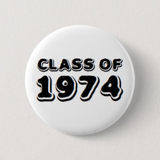 Klasse von 1974 button (Vorderseite)
