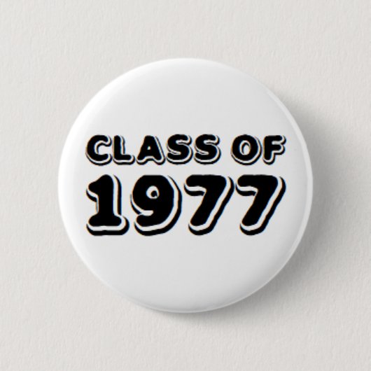 Klasse von 1977 button (Vorderseite)