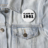 Klasse von 1981 button (Beispiel)