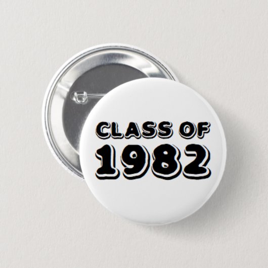 Klasse von 1982 button (Vorne & Hinten)