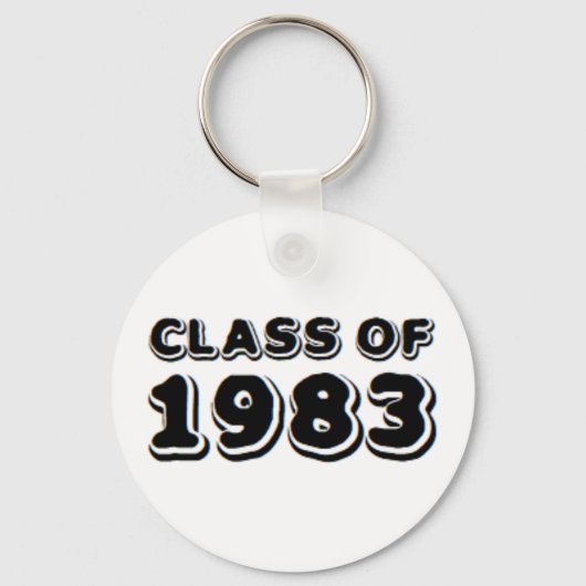 Klasse von 1983 schlüsselanhänger (Vorderseite)