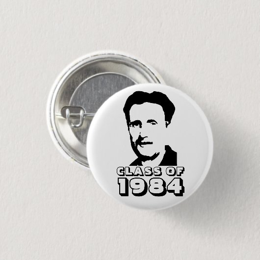 Klasse von 1984 (George Orwell) Button (Vorne & Hinten)