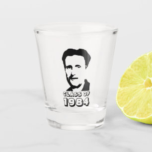 Klasse von 1984 (George Orwell) Schnapsglas
