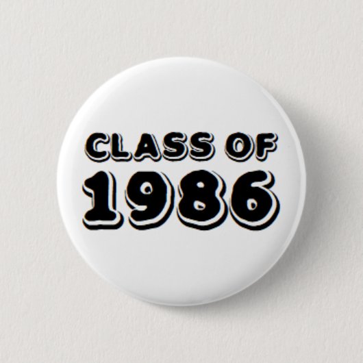 Klasse von 1986 button (Vorderseite)