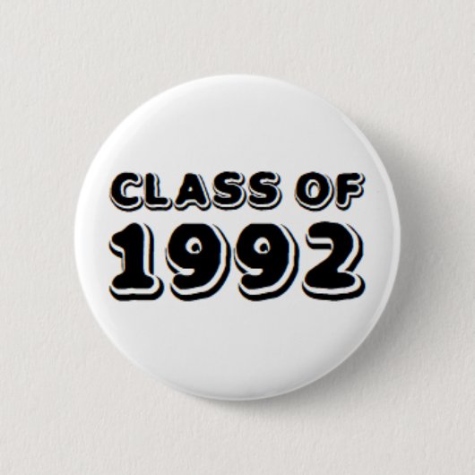 Klasse von 1992 button (Vorderseite)