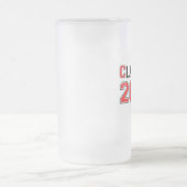 Klasse von 2008 mattglas bierglas (Mittel)