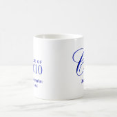 Klasse von 2010 - personalisierte kaffeetasse (Mittel)