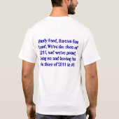 Klasse von 2011 T-Shirt (Rückseite)
