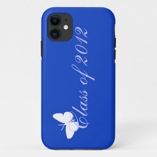 Klasse von 2012 - blauer Schmetterling iPhone 11 Hülle