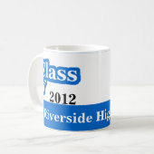 Klasse von 2012 Tassen (Vorderseite Links)