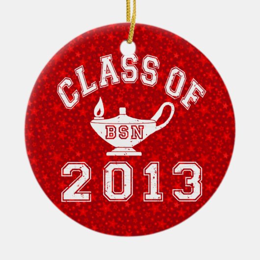 Klasse von 2013 BSN Keramik Ornament (Vorne)