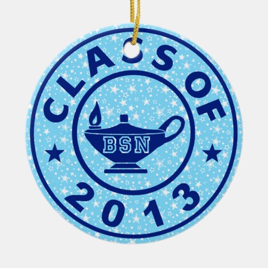 Klasse von 2013 BSN Keramik Ornament (Vorne)