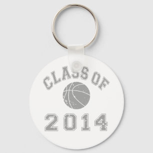 Klasse von 2014 Basketball - Grau 2 Schlüsselanhänger