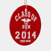 Klasse von 2014 BSN Keramik Ornament (Rechts)