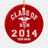 Klasse von 2014 BSN Keramik Ornament (Vorne)