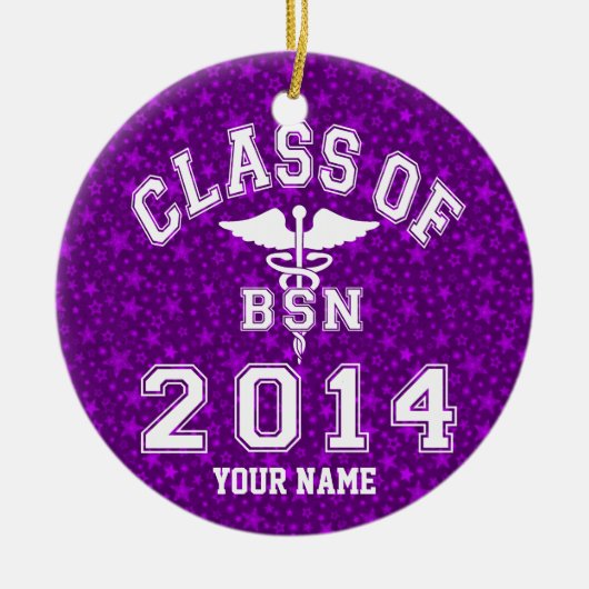 Klasse von 2014 BSN Keramikornament (Vorne)