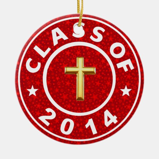 Klasse von 2014 christlich keramikornament (Vorne)