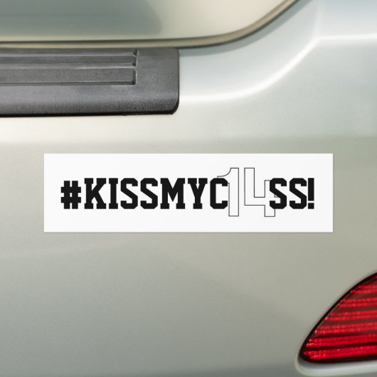 KLASSE VON 2014 "#KISSMYC14SS" AUTOAUFKLEBER! AUTOAUFKLEBER (Auf Auto)