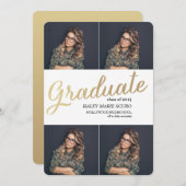 KLASSE VON 2015 ABSCHLUSS Abschluss Ankündigung (Vorne/Hinten)