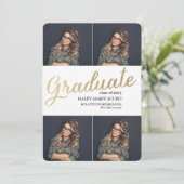 KLASSE VON 2015 ABSCHLUSS Abschluss Ankündigung (Stehend Vorderseite)