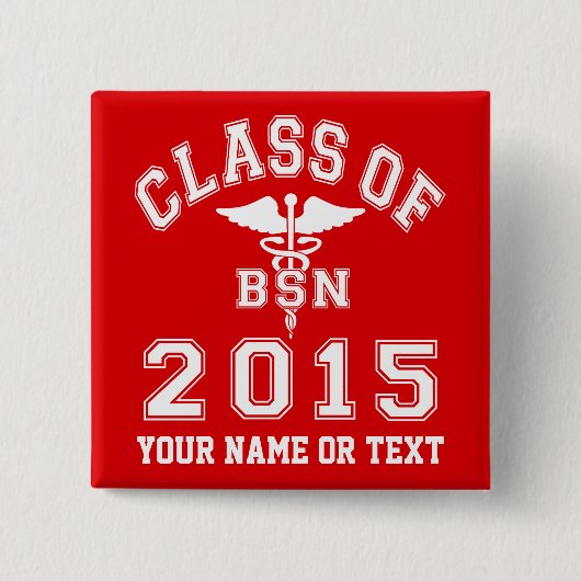 Klasse von 2015 BSN Button (Vorderseite)