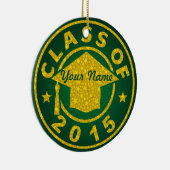 Klasse von 2015 keramik ornament (Rechts)