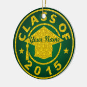 Klasse von 2015 keramik ornament (Links)