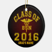 Klasse von 2016 BSN Keramikornament (Links)