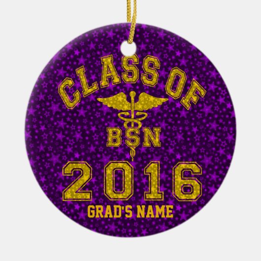 Klasse von 2016 BSN Keramikornament (Vorne)