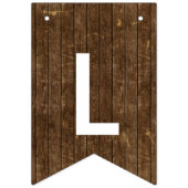 Klasse von 2016 sechs Foto-rustikalem hölzernem Wimpelkette (Dritte Fahne)