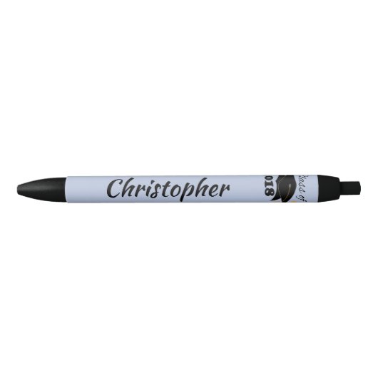 Klasse von 2018 personalisiertem Stift (Vorderseite)