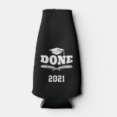 Klasse von 2021 Geschrieben maßgeschneidert Flaschenkühler (Vorderseite)