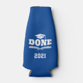 Klasse von 2021 Geschrieben maßgeschneidert Flaschenkühler (Vorderseite)