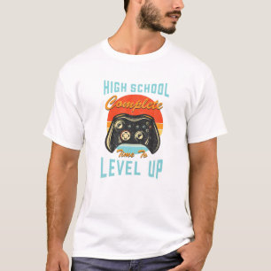 Klasse von 2021 High School Abschluss Video Game G T-Shirt