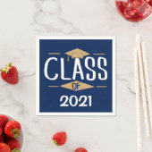 Klasse von 2021 Napkins Serviette (Beispiel)
