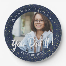 Klasse von 2023 Sie haben es Foto Graduation Party Pappteller