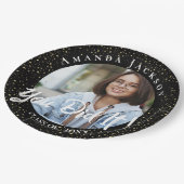 Klasse von 2023 Sie haben es Foto Graduation Party Pappteller (Schrägansicht)