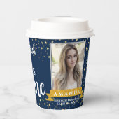 Klasse von 2024 Beste ist noch zu kommen Foto Absc Pappbecher (Rückseite)