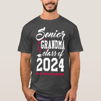 Klasse von 2024 Großmutter Senior Geschenke Funny  T-Shirt