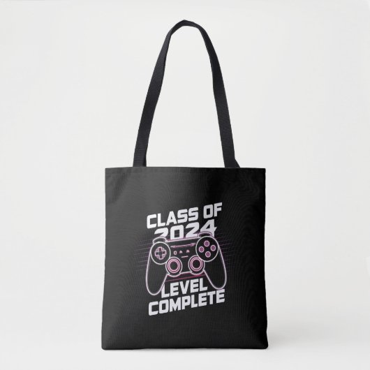 Klasse von 2024 Level Vollständiger Senior Abschlu Tasche (Vorderseite)