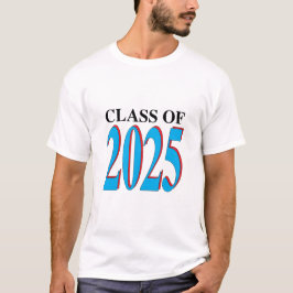 Klasse von 2025: Bearbeiten der Farben T-Shirt