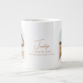 Klasse von 2025 Foto Grad Abschluss Keepake Gesche Jumbo-Tasse (Vorderseite)